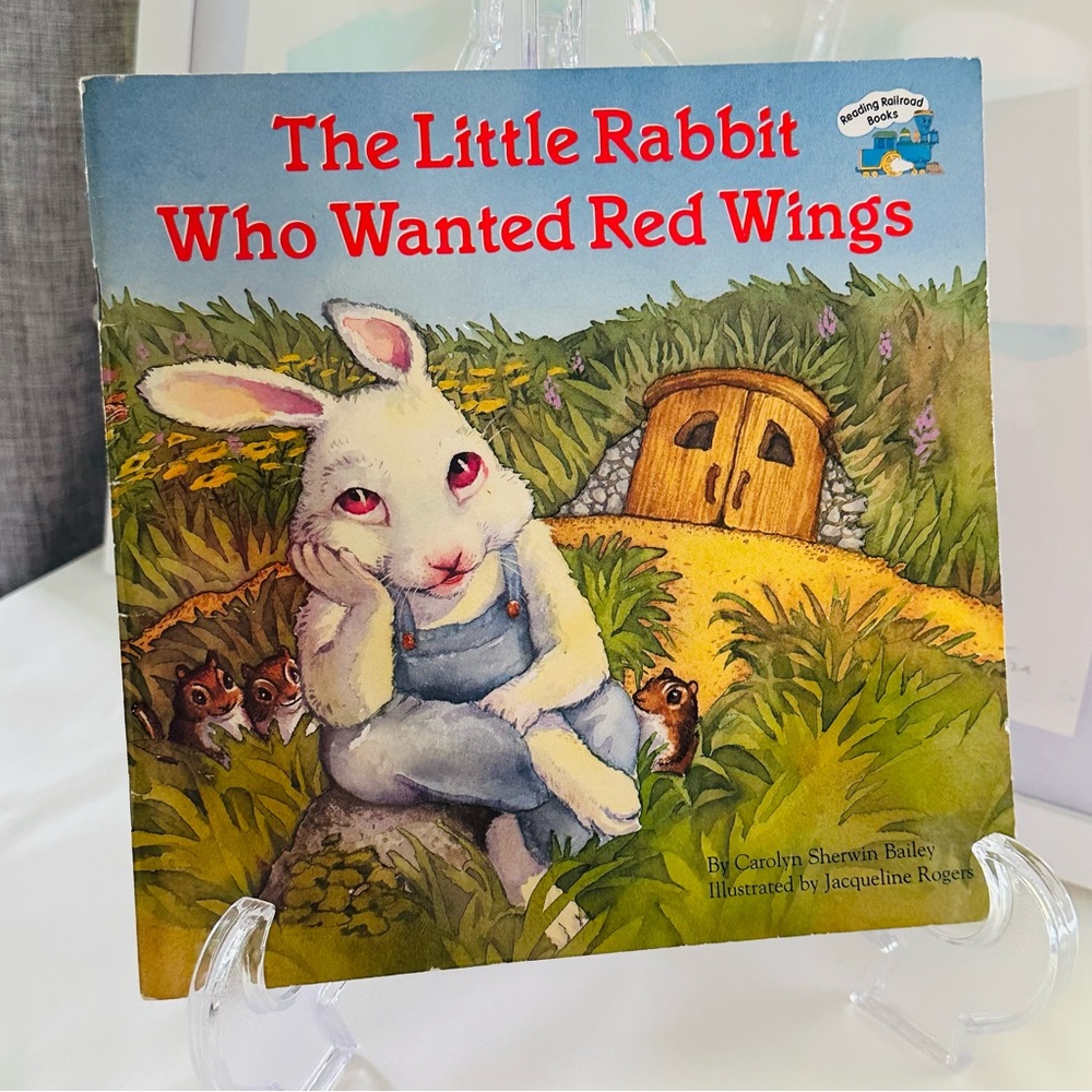 The Little Rabbit 🐰 Who Wanted Red Wings Paperback Picture Book
